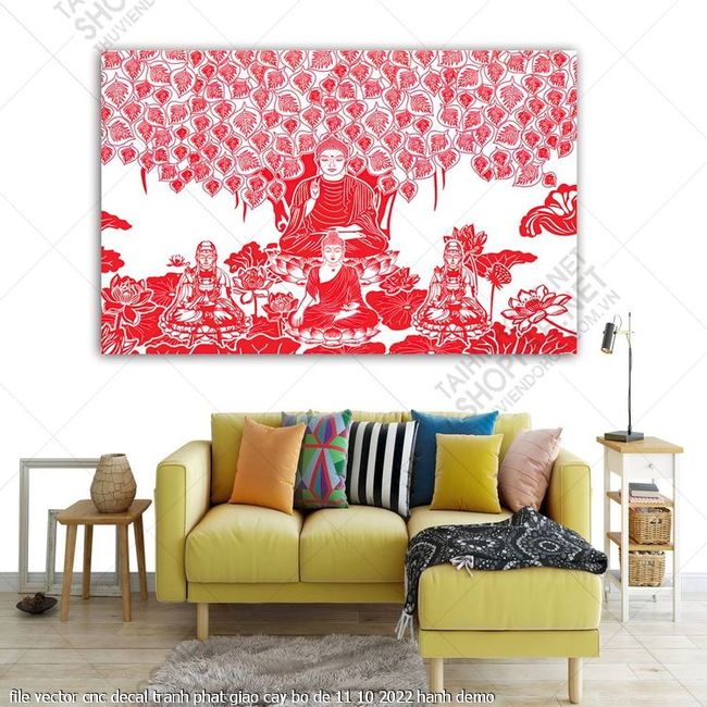 file vector cnc decal tranh phat giao cay bo de 11 10 2022 hanh